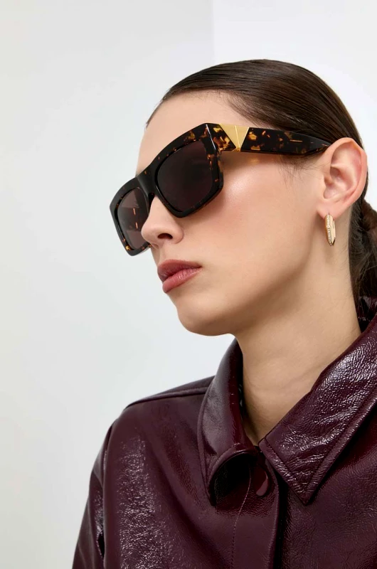 Bottega Veneta Γυαλιά ηλίου Bottega Veneta BV1178S χρώμα: καφέ