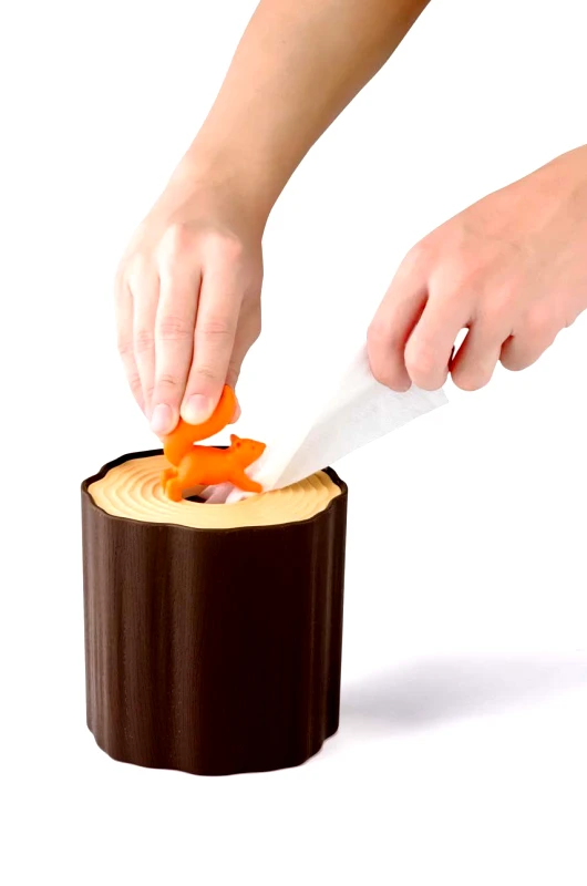 Qualy Βάση για χαρτί τουαλέτας Qualy Squirrel Tissue Log