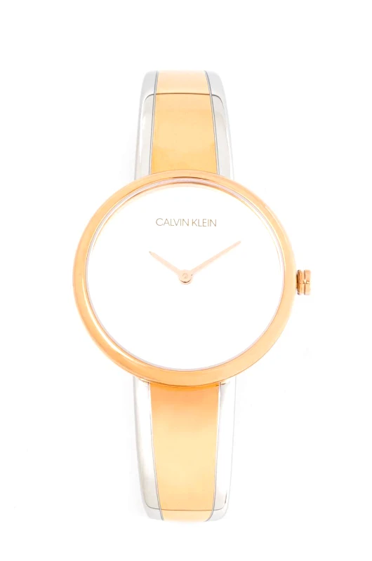 Calvin Klein Ρολόι Calvin Klein χρώμα: χρυσαφί