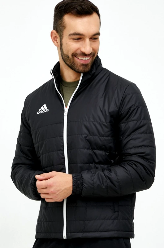 adidas Performance Μπουφάν adidas Performance Entrada 22 χρώμα: μαύρο IB6070