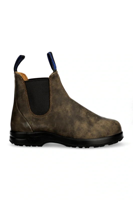 Blundstone Δερμάτινες μπότες τσέλσι Blundstone 2242 γυναικείες, χρώμα: καφέ