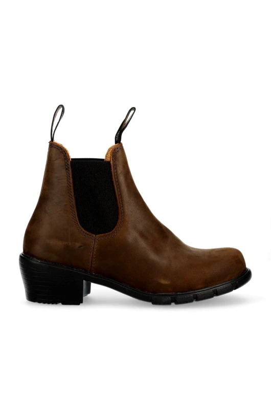 Blundstone Δερμάτινες μπότες τσέλσι Blundstone 1673 γυναικείες, χρώμα: καφέ
