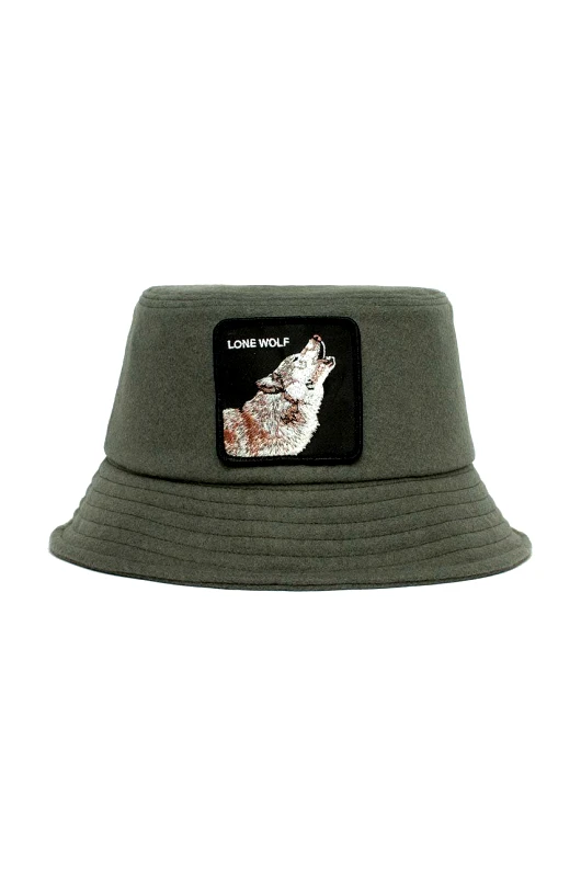 Goorin Bros Καπέλο Goorin Bros Wolf Heat χρώμα: πράσινο