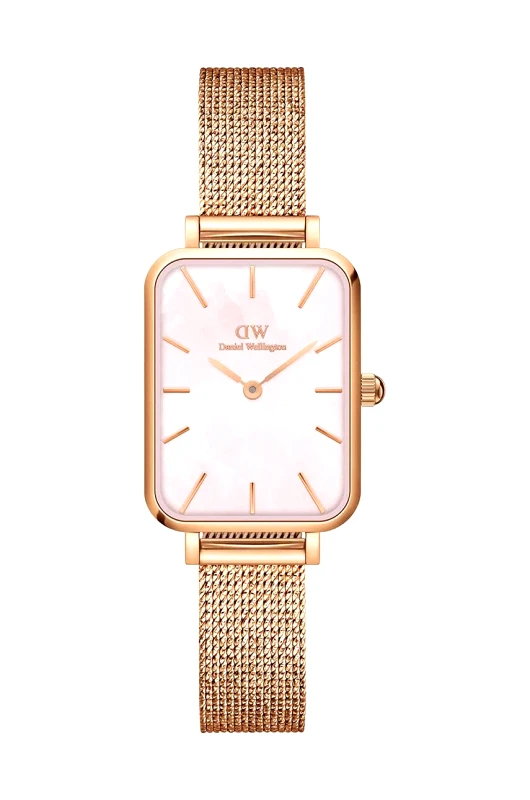 Daniel Wellington Ρολόι Daniel Wellington Quadro 20x26 χρώμα: ροζ