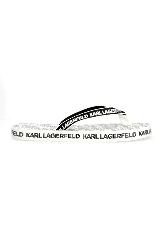 Karl Lagerfeld Σαγιονάρες Karl Lagerfeld KOSTA MNS χρώμα: άσπρο, KL71003
