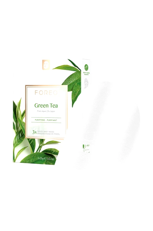 FOREO Μάσκα με καταπραϋντική ιδιότητα αντί των φλεγμονών για μικτές επιδερμίδες FOREO Farm To Face Sheet Mask 3-pack