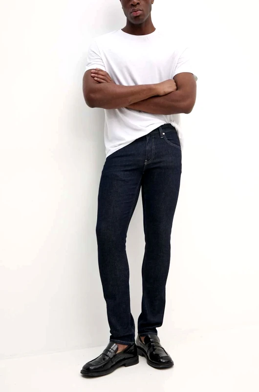 Calvin Klein Τζιν παντελόνι Calvin Klein χρώμα: μαύρο