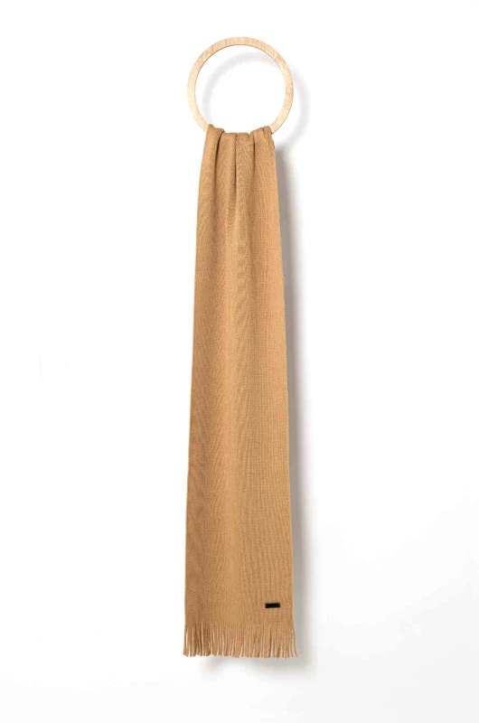 BOSS Μάλλινο κασκόλ BOSS Albas