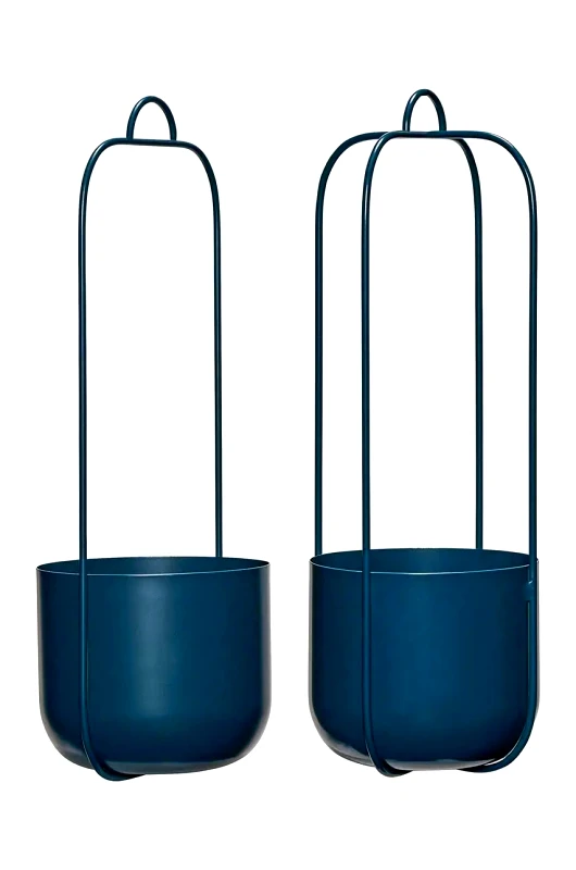Hübsch Κρεμαστή γλάστρα Hübsch Lotus 2-pack