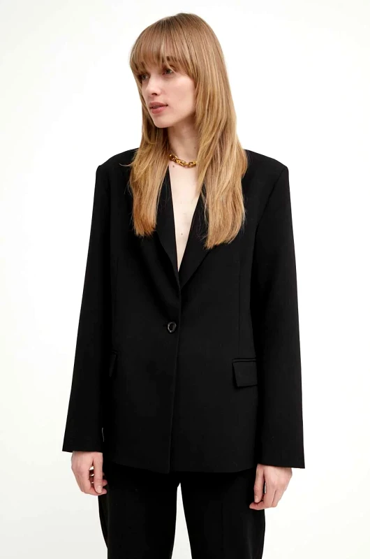 2NDDAY Σακάκι 2NDDAY 2ND Janet - Attired Suiting2ND Janet - Attired Suiting χρώμα: μαύρο, 2000115119 2000115119