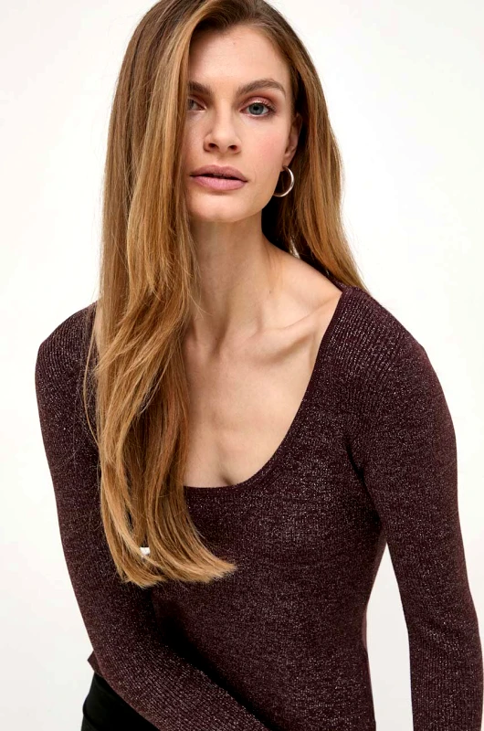 Max Mara Leisure Πουλόβερ Max Mara Leisure χρώμα: καφέ