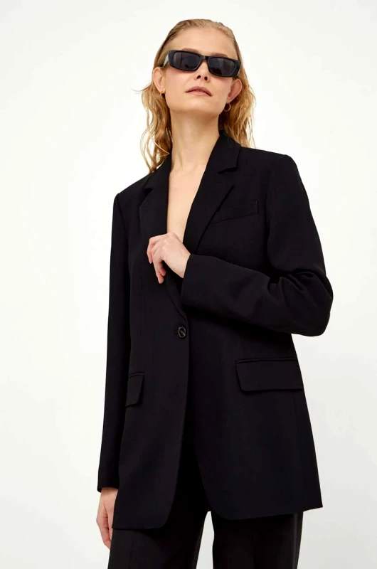 Day Birger et Mikkelsen Σακάκι Day Birger et Mikkelsen χρώμα: μαύρο