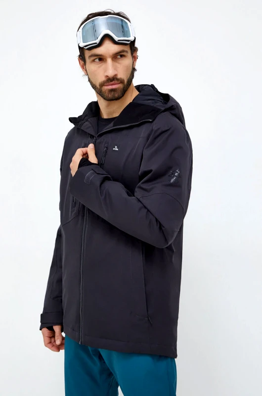 Rip Curl Μπουφάν Rip Curl Freerider χρώμα: γκρι