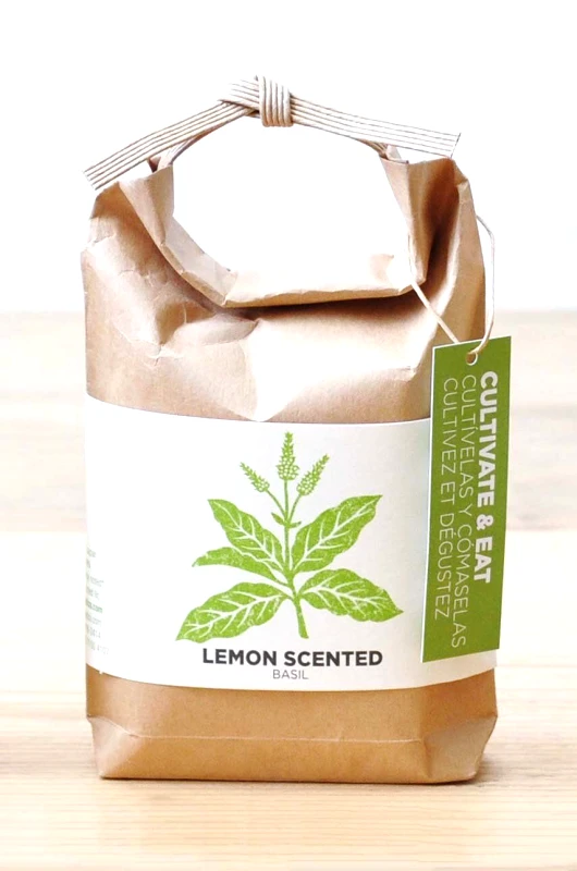 Noted Σετ για την καλλιέργεια ενός φυτού Noted Cultivate & Eat- Lemon Scented Basil
