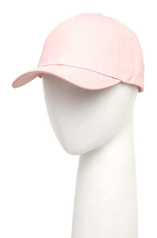 Guess Βαμβακερό καπέλο του μπέιζμπολ Guess χρώμα: ροζ