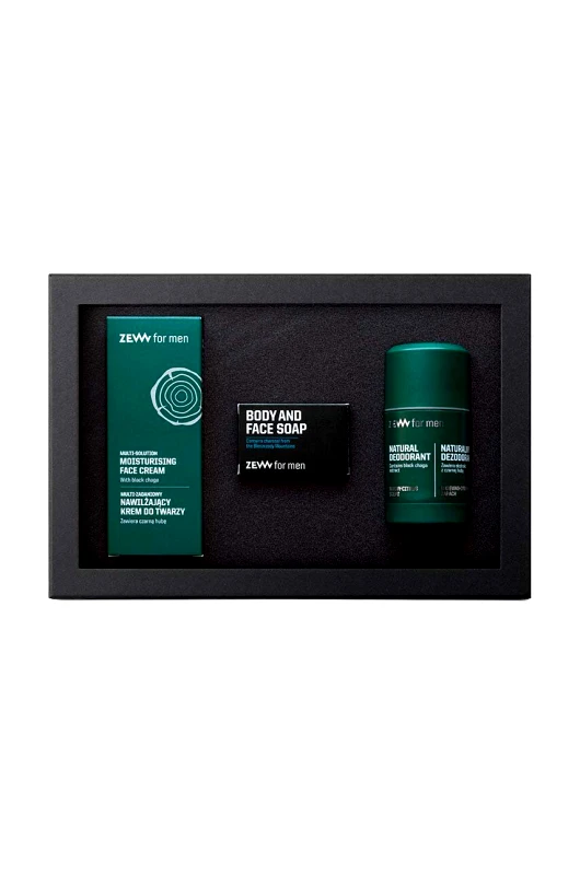 ZEW for men Σετ καλλυντικών για καθημερινή φροντίδα ZEW for men Zestaw Dla Każdego 3-pack