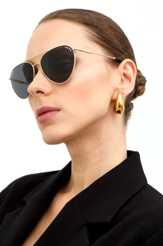 Jimmy Choo Γυαλιά ηλίου Jimmy Choo χρώμα: μαύρο, 0JC4002B 0JC4002B