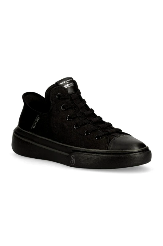 Skechers Πάνινα παπούτσια Skechers SKECHERS X SNOOP DOGG χρώμα: μαύρο