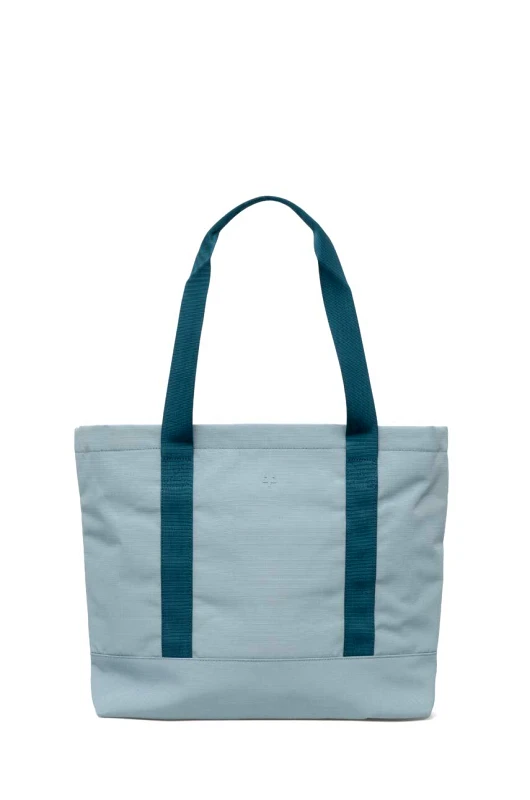 Lefrik Τσάντα Lefrik STRATA TOTE BAG χρώμα: τιρκουάζ