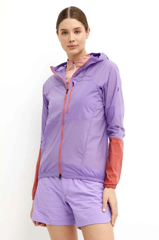 Peak Performance Αντιανεμικό Peak Performance Vislight χρώμα: μοβ
