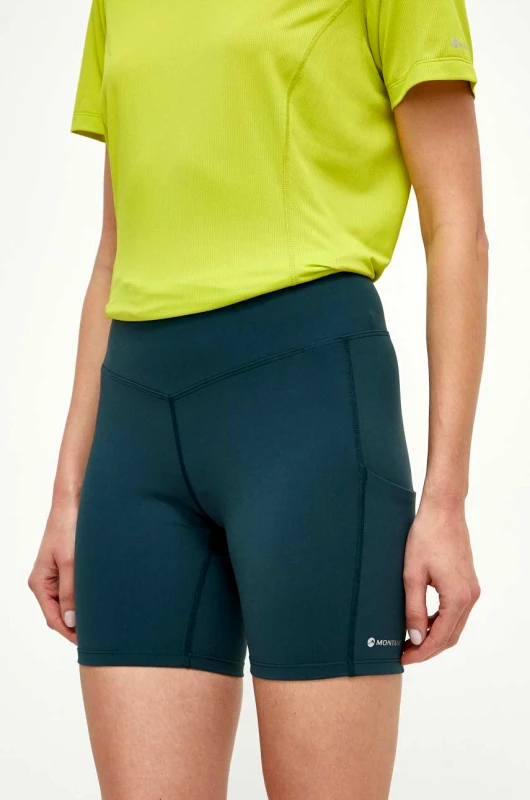 Montane Αθλητικά σορτς Montane Ineo Lite χρώμα: πράσινο, FINLS17