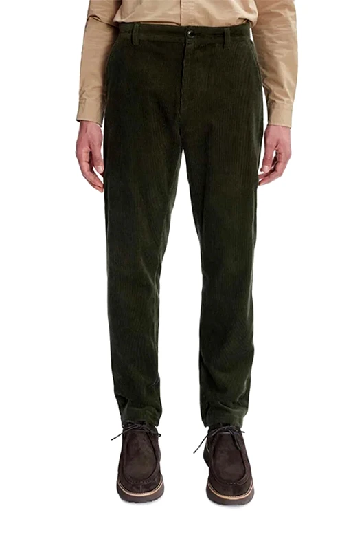 A.P.C. Παντελόνι A.P.C. Pantalon Constantin χρώμα: πράσινο F30
