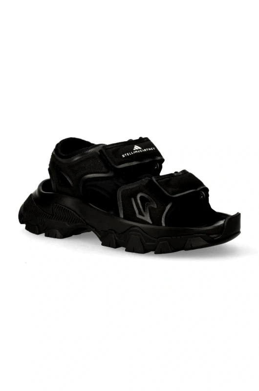 adidas by Stella McCartney Σανδάλια adidas by Stella McCartney Hika χρώμα: μαύρο, IE3540