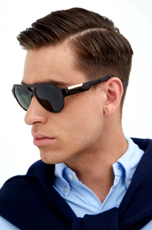Dolce & Gabbana Γυαλιά ηλίου Dolce & Gabbana χρώμα: καφέ