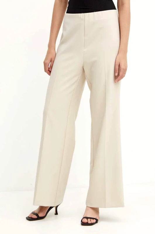 Sandro Ferrone Παντελόνι Sandro Ferrone χρώμα: μπεζ, SFS18XBDALTEA