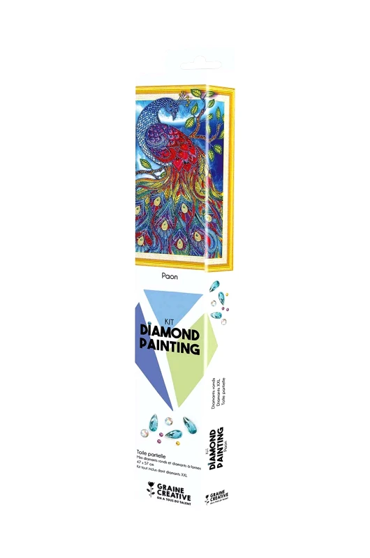 Graine Creative Κιτ diy Graine Creative Diamond Painting Paon