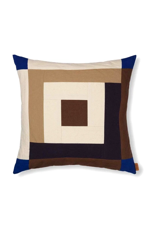 Ferm Living Διακοσμητικό μαξιλάρι ferm LIVING Border Patchwork Cushion