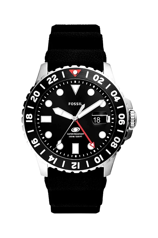 Fossil Ρολόι Fossil χρώμα: μαύρο, FS6036