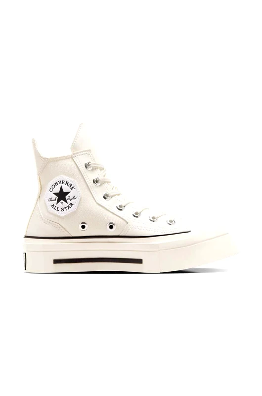 Converse Πάνινα παπούτσια Converse Chuck 70 De Luxe Squared HI χρώμα: μπεζ, A06436C