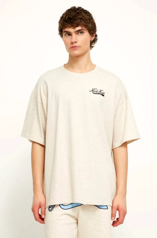 Karl Kani Μπλουζάκι Karl Kani χρώμα: μπεζ