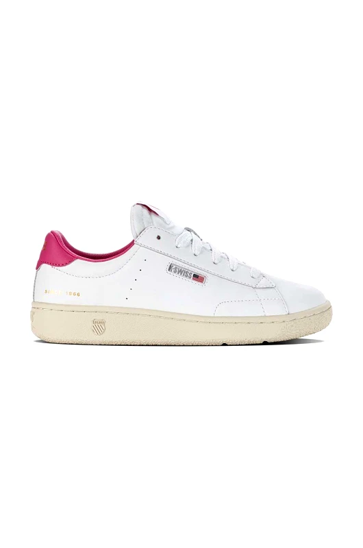 K-Swiss Δερμάτινα αθλητικά παπούτσια K-Swiss SLAMMKLUB CC χρώμα: άσπρο, 98911.977.M