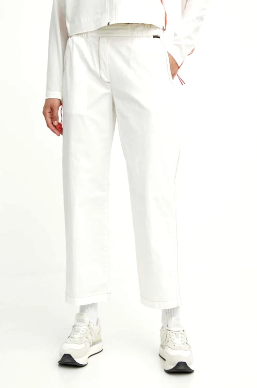 Napapijri Παντελόνι Napapijri M-Aberdeen χρώμα: μπεζ, NP0A4I4SN1A1