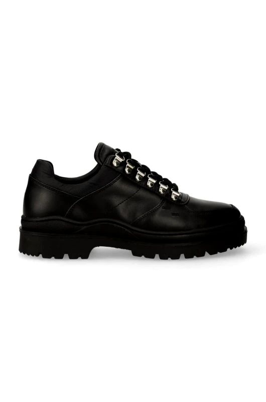 Filling Pieces Δερμάτινα κλειστά παπούτσια Filling Pieces Mountain Trail χρώμα: μαύρο, 64328991847 F364328991847