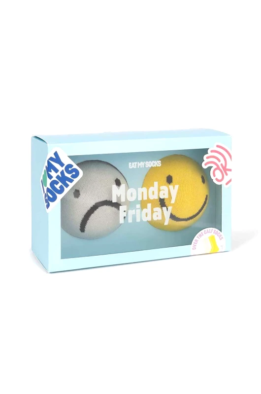 Eat My Socks Κάλτσες Eat My Socks Monday Friday 2-pack