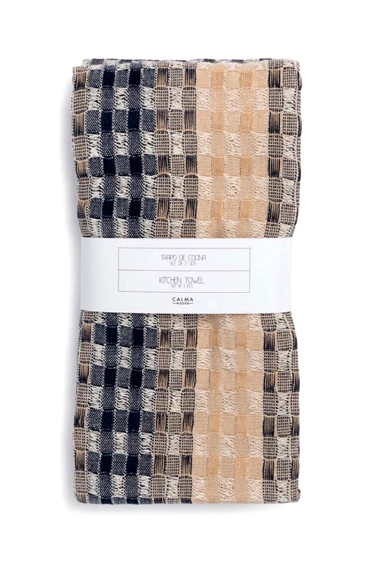 Calma House Βαμβακερά πανιά κουζίνας Calma House Azo 2-pack