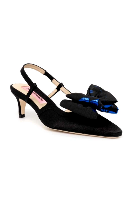 Custommade Γόβες Custommade Anita χρώμα: μαύρο, 000404090.993