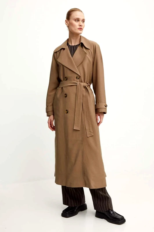 Bruuns Bazaar Καμπαρντίνα Bruuns Bazaar CornusBBAdelena jacket χρώμα: πράσινο, BBW3918