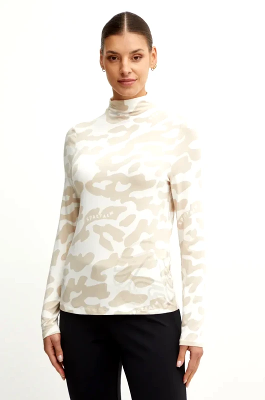 Sportalm Longsleeve Sportalm χρώμα: μπεζ, 1812536656