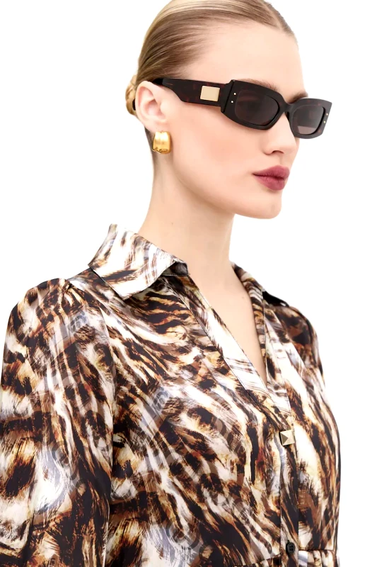 Dolce & Gabbana Γυαλιά ηλίου Dolce & Gabbana χρώμα: καφέ, 0DG4479