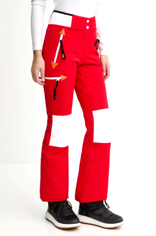 Rossignol Παντελόνι σκι Rossignol Pilot x JCC χρώμα: κόκκινο, RLNWP08