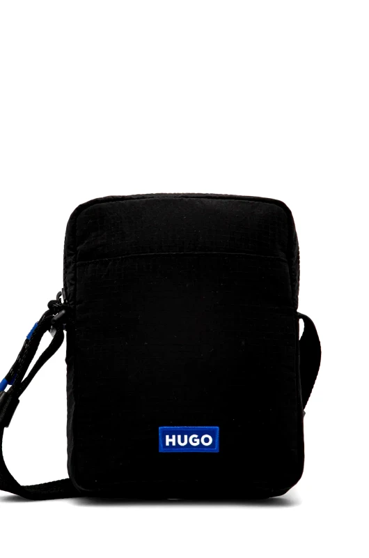HUGO Blue Σακίδιο Hugo Blue χρώμα: μαύρο, 50529453