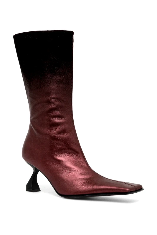 Miista Δερμάτινες μπότες Miista Pearl γυναικείες, MI_5593