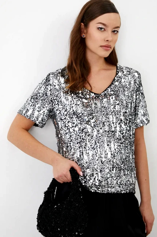 Μπλουζάκι Medicine χρώμα: ασημί φωτογραφία