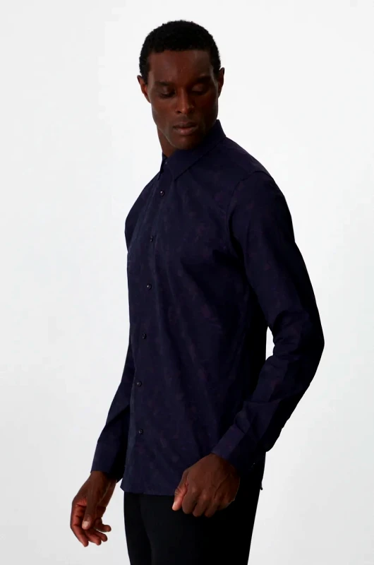 Πουκάμισο Medicine χρώμα: μοβ φωτογραφία