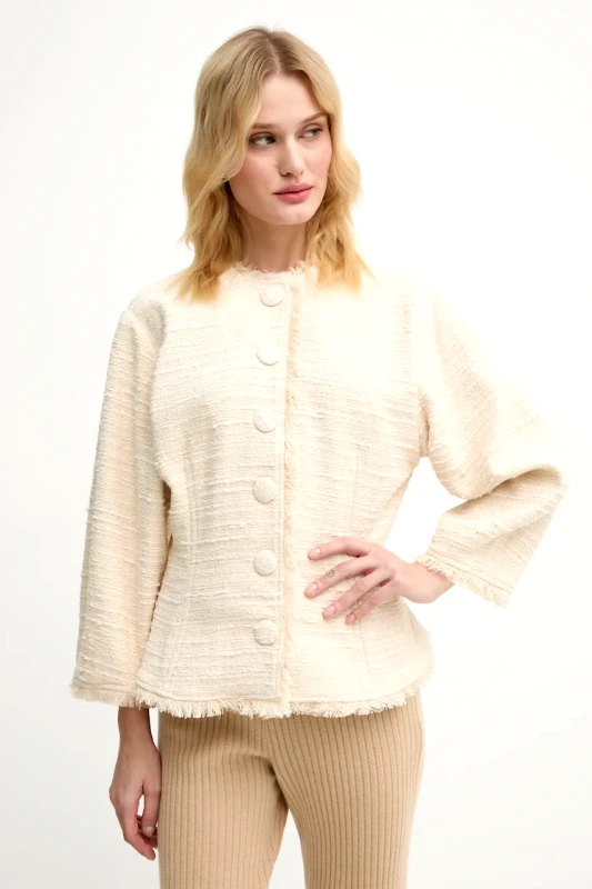 By Malene Birger Σακάκι By Malene Birger VASCAYA χρώμα: μπεζ, Q72632001