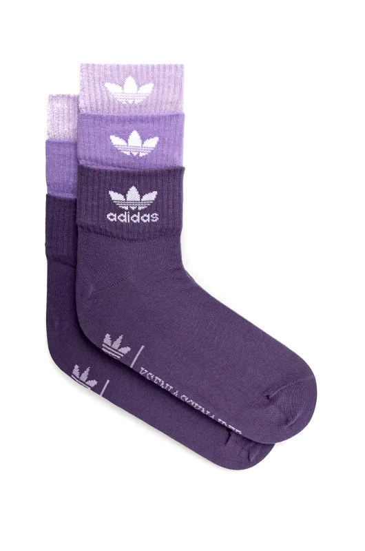 adidas Originals Κάλτσες adidas Originals X Ksenia Schneider χρώμα: μοβ, IX7452